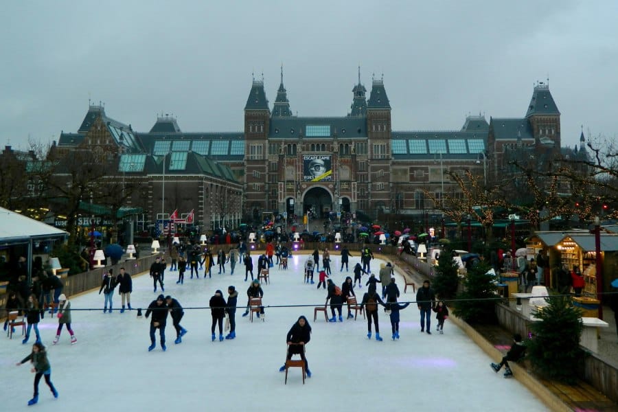 Hidden Gems: Unusual Winter Activities in Amsterdam,Museumplein